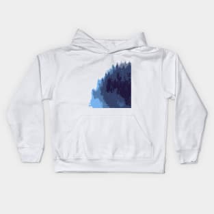 Abstract Forest Kids Hoodie